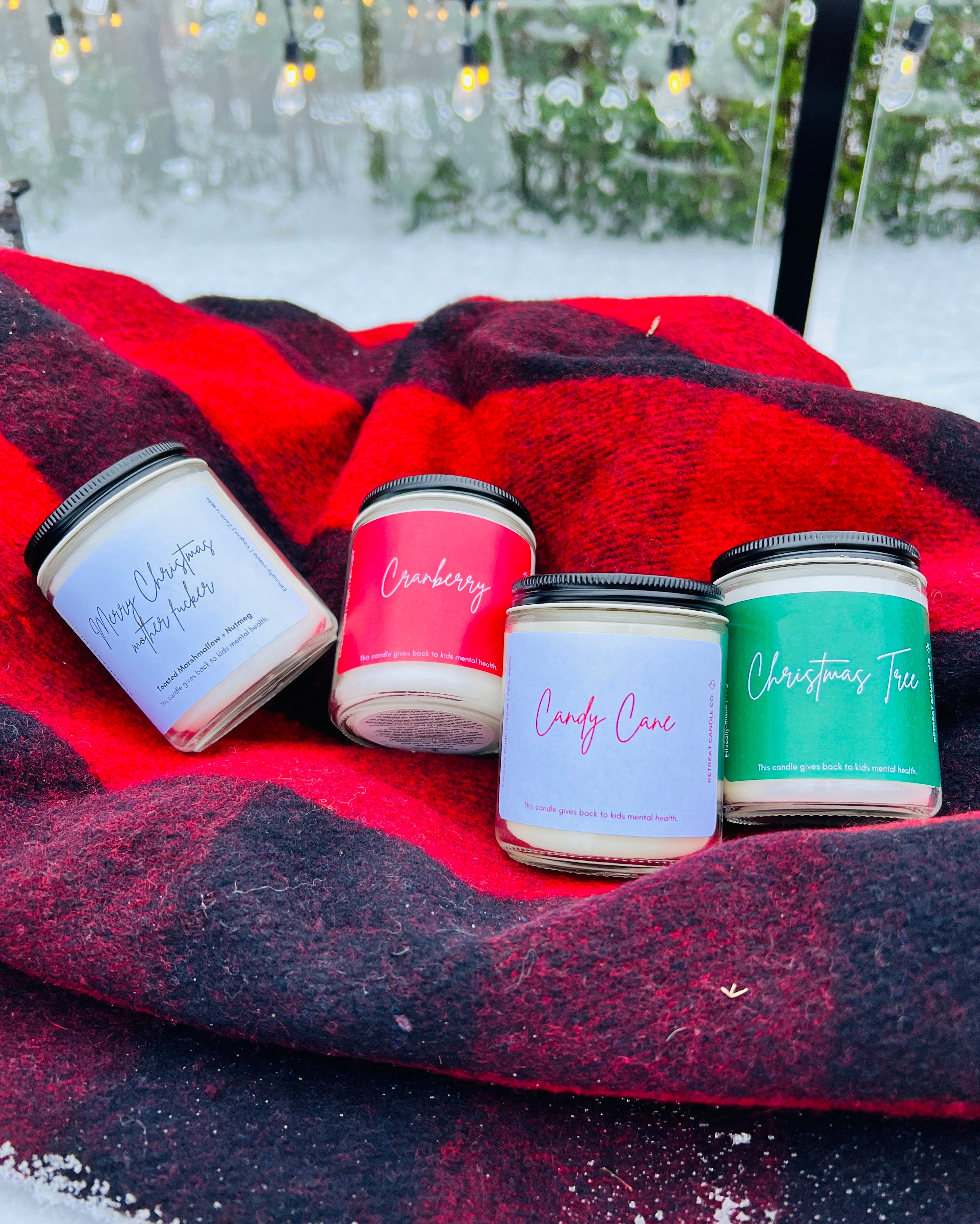 Christmas Candle Collection Retreat Candle Co