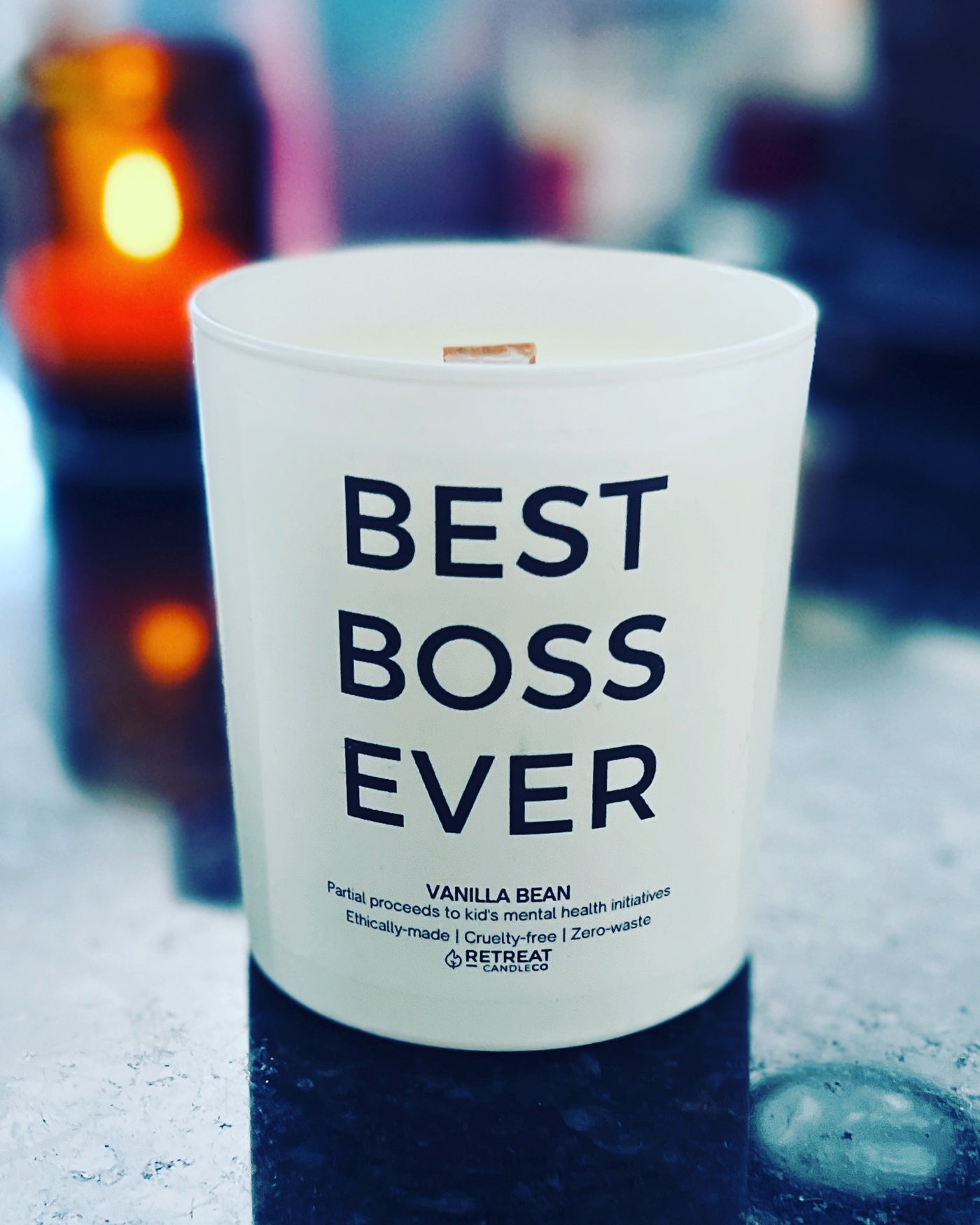 Best Boss Ever Candle
