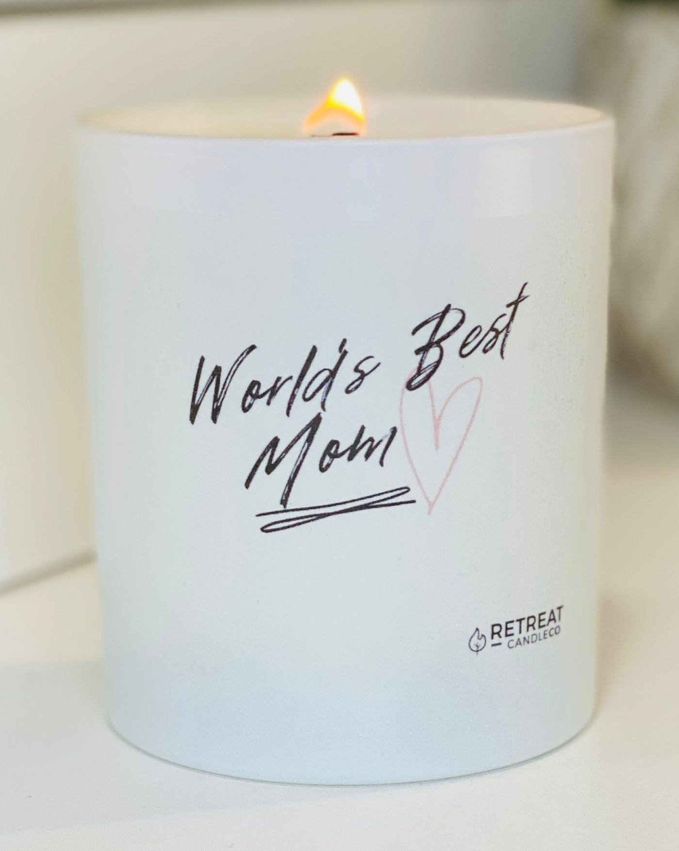 Mother's Day Candle - World's Best Mom