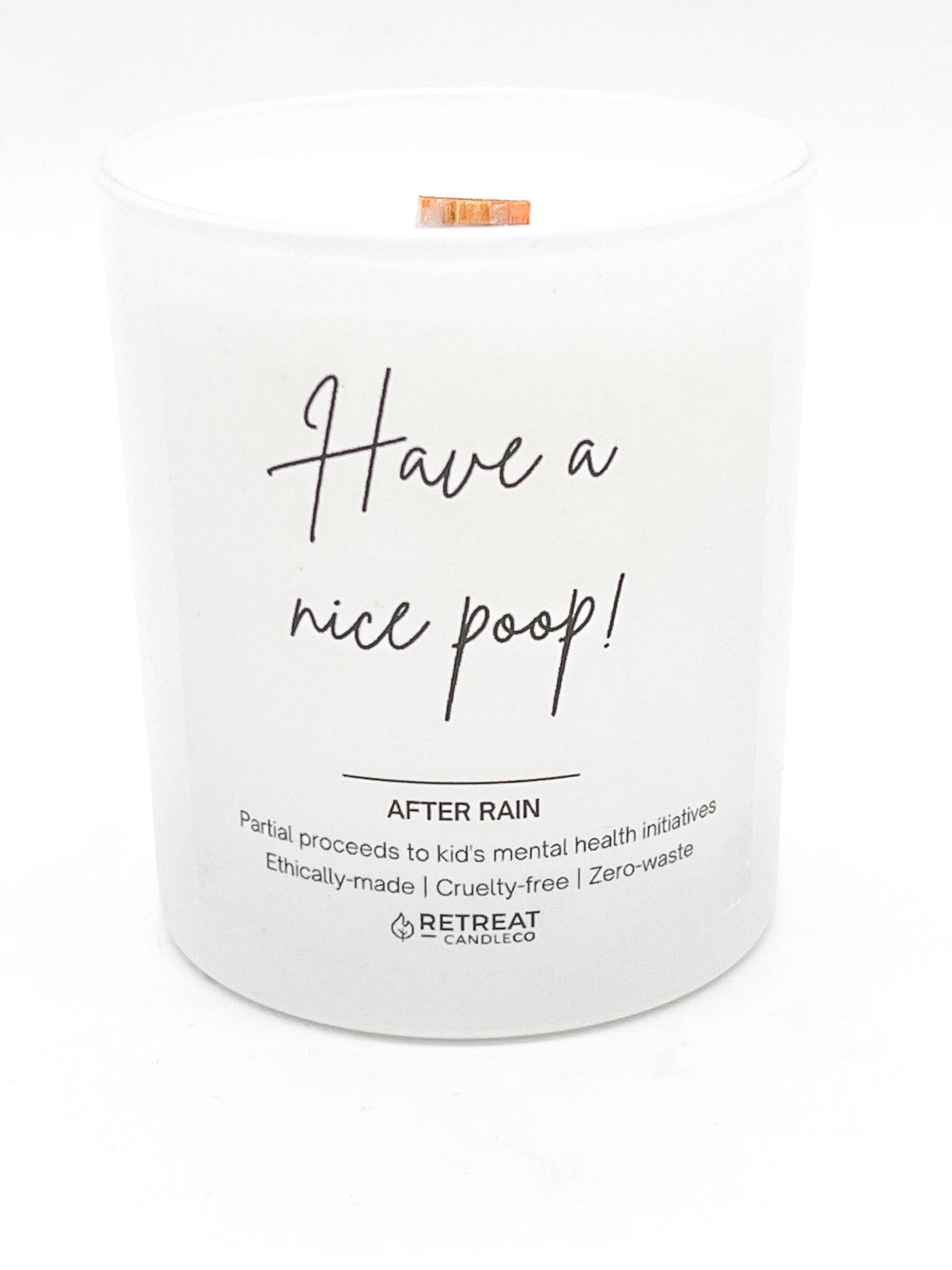 Have a Nice Poop Candle