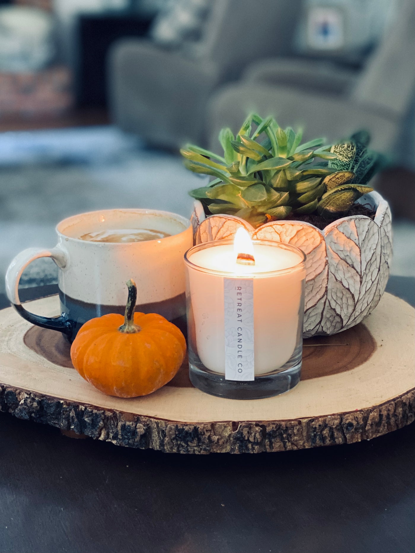 Cinnamon Bun Candle - #CandlesForACause - Partial proceeds of this candle gives back to kids mental health. Vegan. All-natural soy and coconut wax. Phthalate-free fragrances. Crackling wooden wick, and a seed paper bookmark to plant in your candle jar after. Feel good about what you buy.