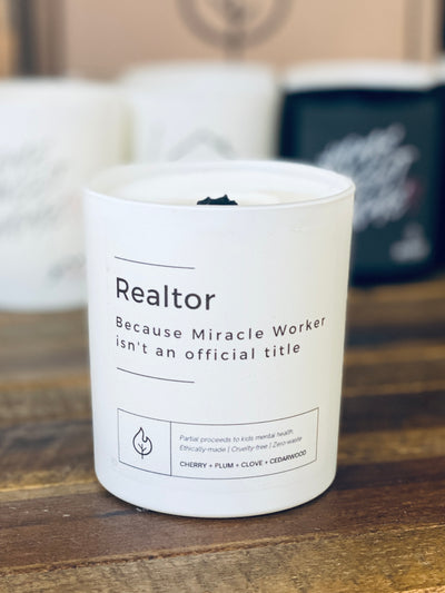 The Realtor Candle