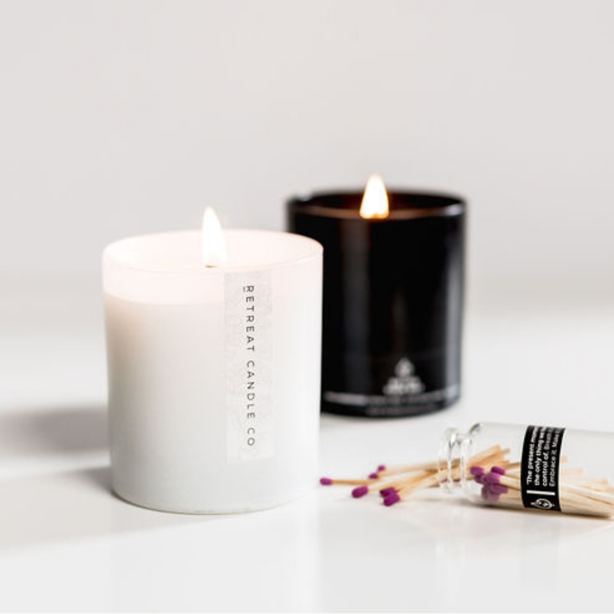 Custom candle design. Personalized labels. Custom scents. Over 50 scents to choose from.