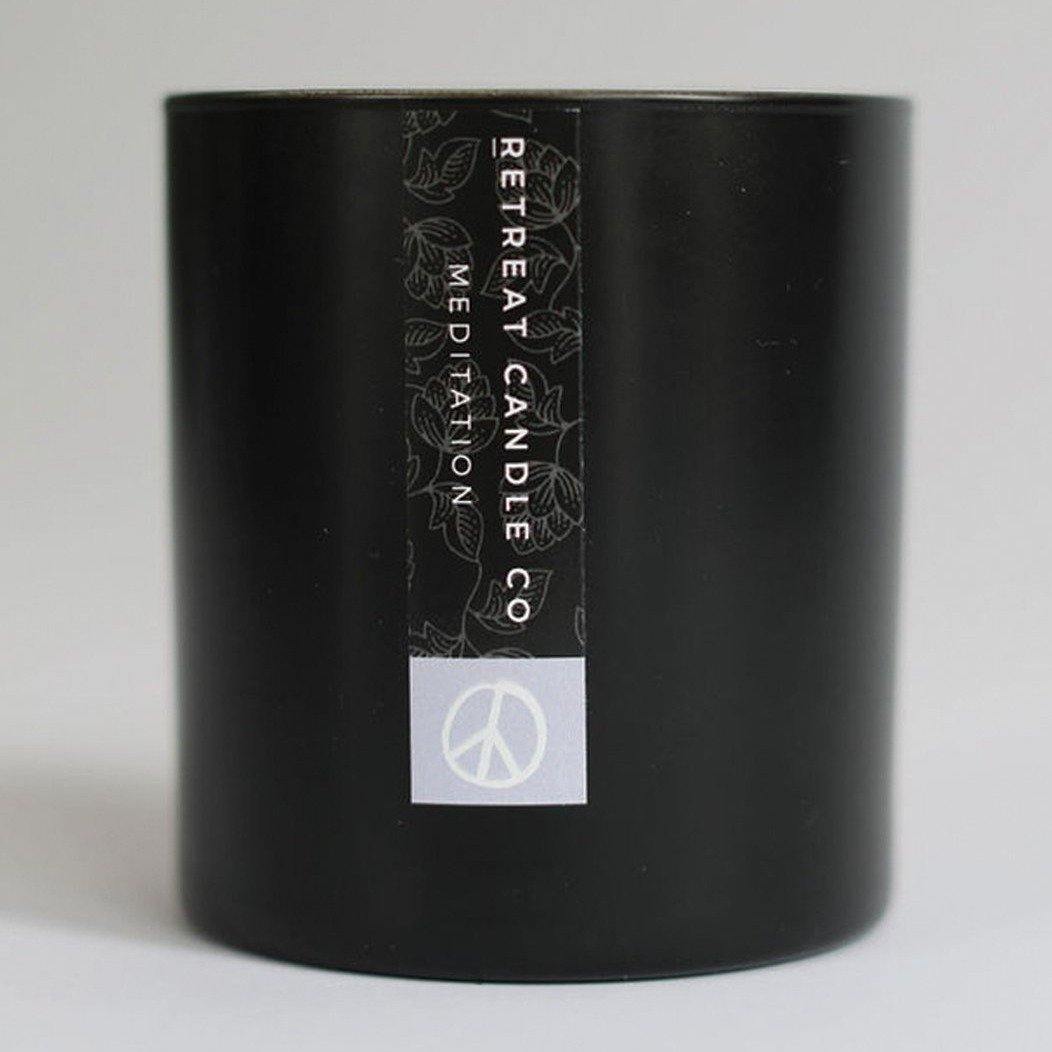 Meditation Candle Black